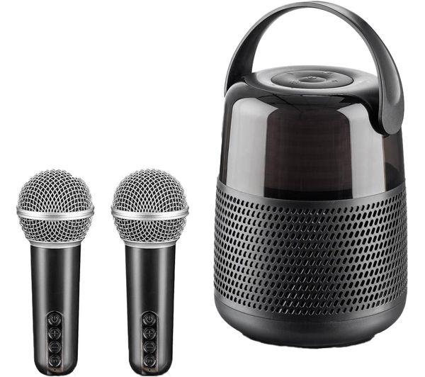 Mi Mic Ty6374 Bluetooth Karaoke System Black