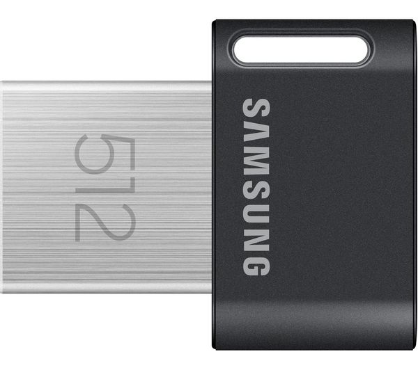 SAMSUNG FIT Plus USB 3.2 Memory Stick - 512 GB, Black