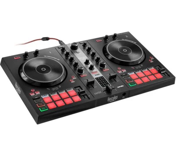 Hercules Dj Control Inpulse 300 Mk2 Audio Controller Black Hercules Dj Control Inpulse 300 Mk2 Audio Controller Black