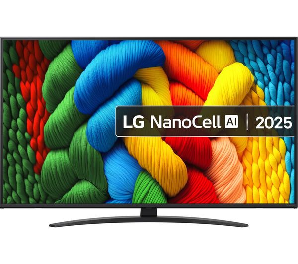 LG NANO81A 50" NanoCell AI 4K HDR Smart TV 2025 - 50NANO81A6A