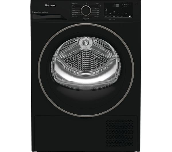 Hotpoint C Hsd 82m Bb Uk 8 Kg Heat Pump Tumble Dryer Black