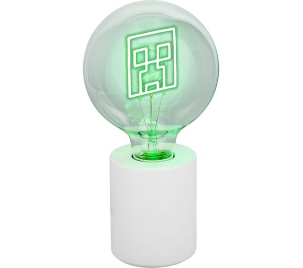Paladone Minecraft Creeper Led Neon Bulb Lamp