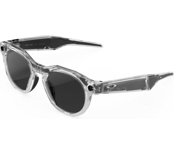 An image of OAKLEY META HSTN Glasses - Clear, Clear to Grey Transitions