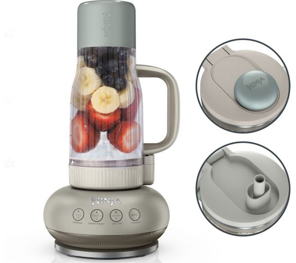 An image of NINJA BlendBOSS DB351UKST Tumbler Blender - Stone