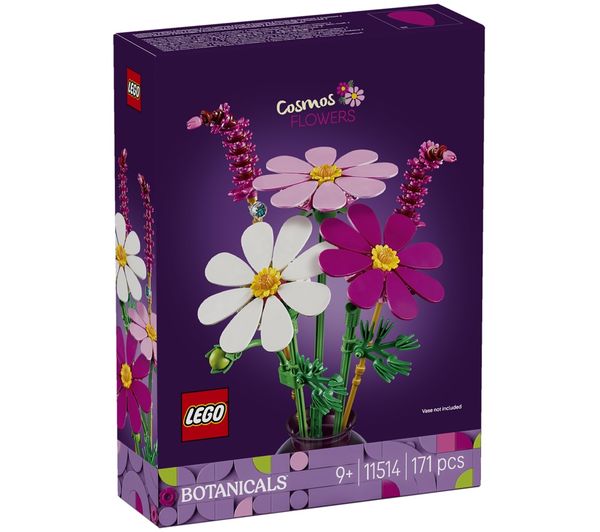 An image of LEGO Botanicals 11514 Cosmos Flowers Set