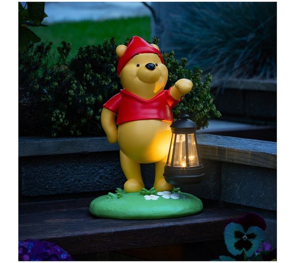 An image of PALADONE Disney Winnie the Pooh Solar Gnome Light
