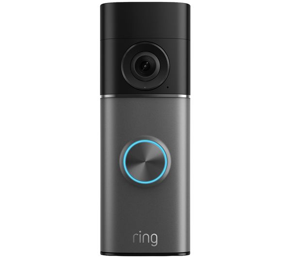 An image of RING Battery Retinal 4K Video Doorbell Pro (Newest Gen) - Deep Silver