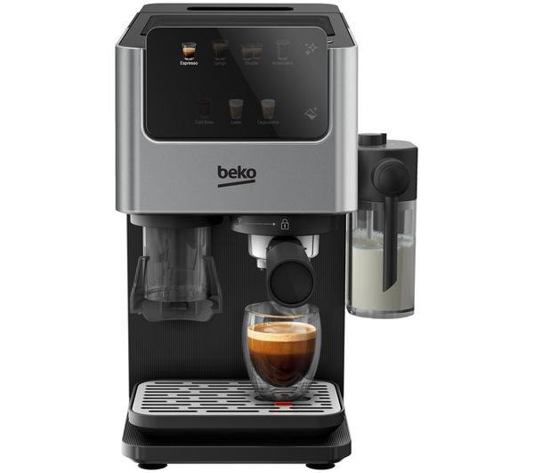 An image of BEKO CaffeExperto CED7524X Bean to Cup Coffee Machine - Silver