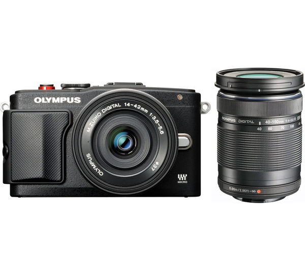 V205052BE000 - OLYMPUS PEN E-PL6 Compact System Camera with 14-42