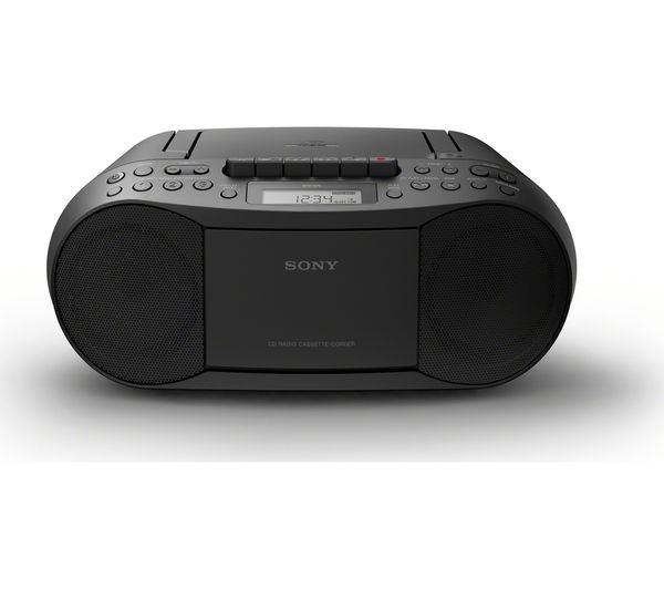4548736026582 - SONY CFD-S70 FM/AM Boombox - Black - Currys Business