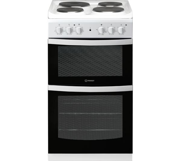 Indesit Id5e92kmw 50 Cm Electric Solid Plate Cooker White