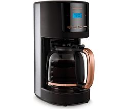 Rose Gold Collection 162030 Filter Coffee Machine - Black & Rose Gold