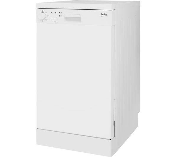 currys slimline dishwasher white