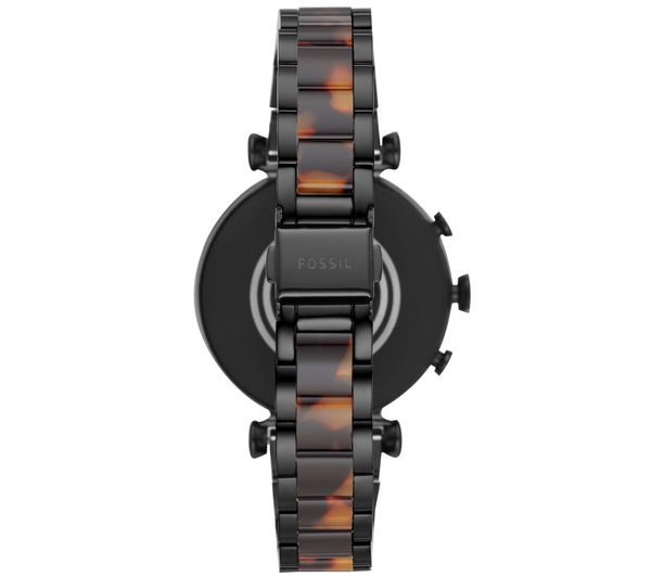 4013496589528 FOSSIL Sloan HR FTW6042 Smartwatch Black Brown 40 mm Currys Business