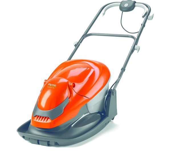 FLYMO Easi Glide 300 Corded Hover Lawn Mower - Orange & Grey
