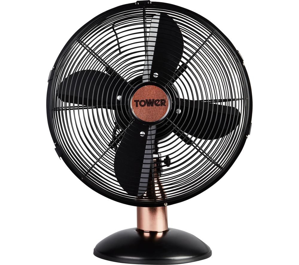 TOWER Cavaletto T611000B Portable 12" Desk Fan review