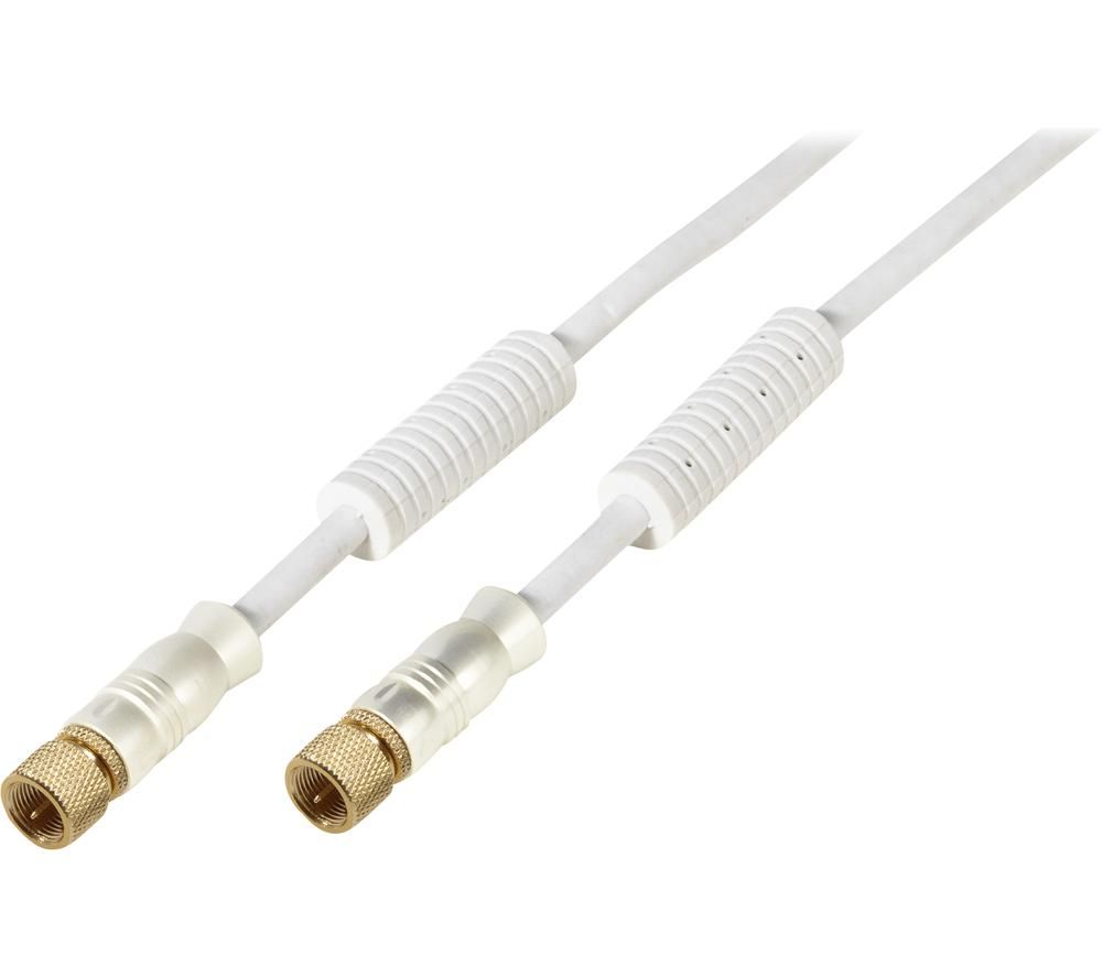 VIVANCO 48114 Satellite F Plug Cable - 3 m