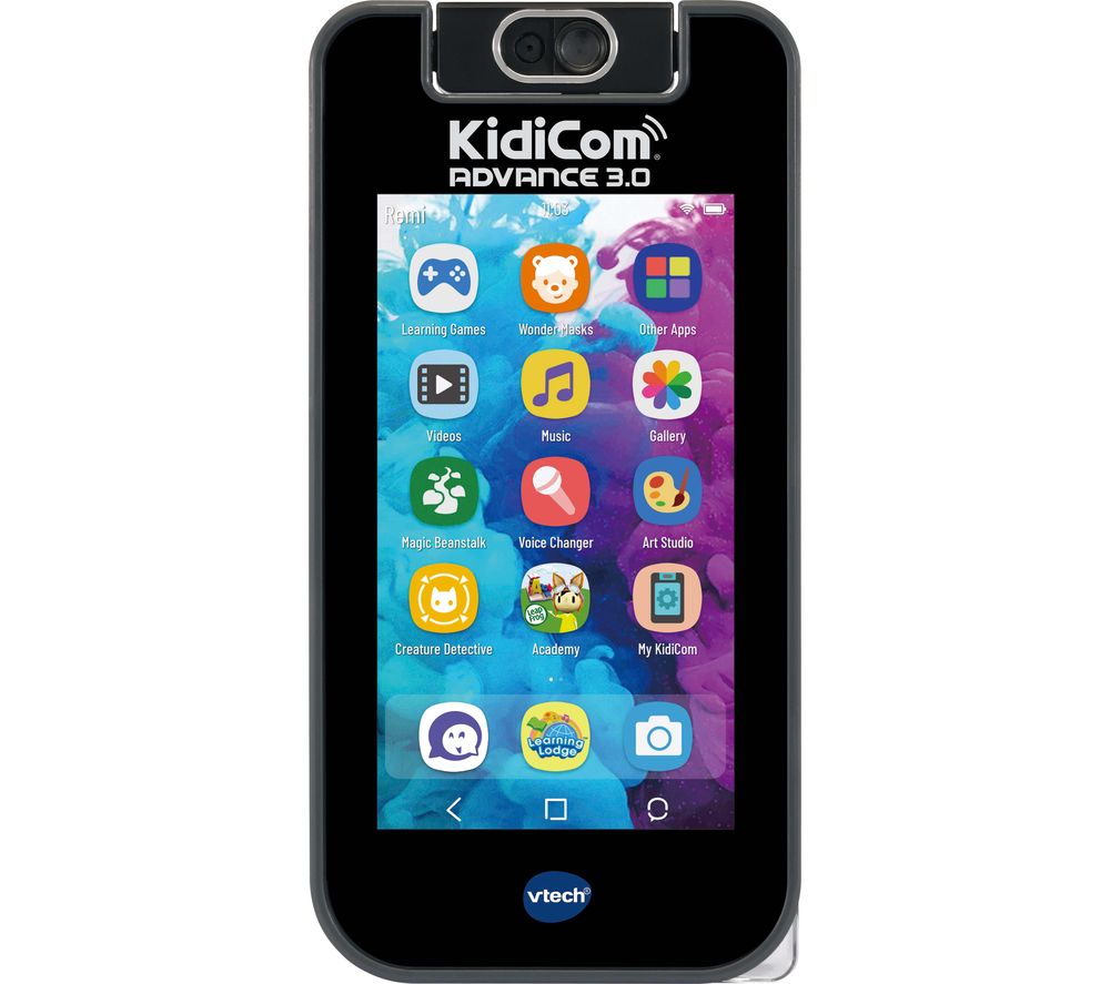 VTECH KidiCom Advance 3.0 Kids Phone - Black Fast Delivery | Currysie