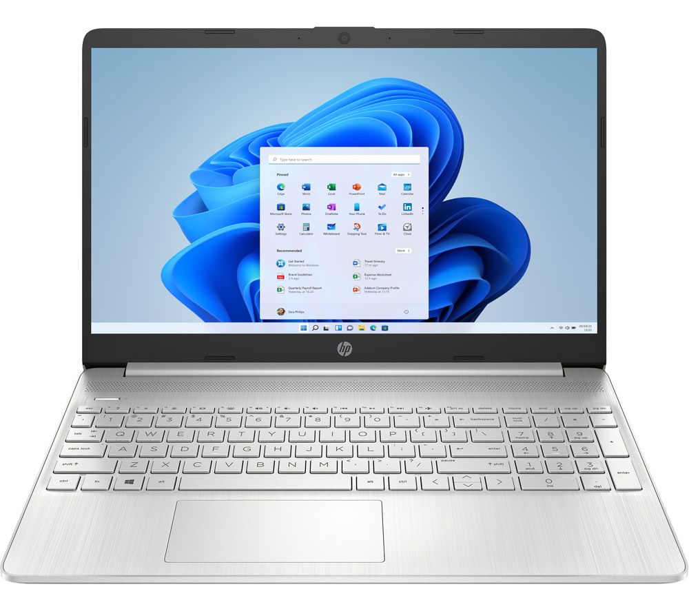 HP 15s-fq4553sa 15.6&quot; Laptop - Intel® Core™ i5, 256 GB SSD, Silver Fast Delivery | Currysie