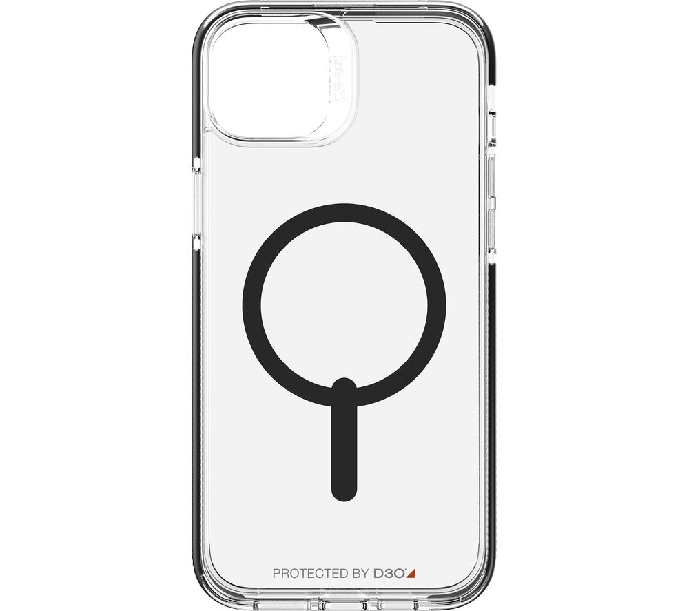Santa Cruz Snap iPhone 14 Plus Case - Clear & Black
