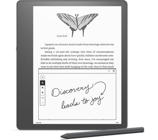 Amazon Kindle Scribe 102 Ereader Premium Pen 16 Gb Tungsten Grey