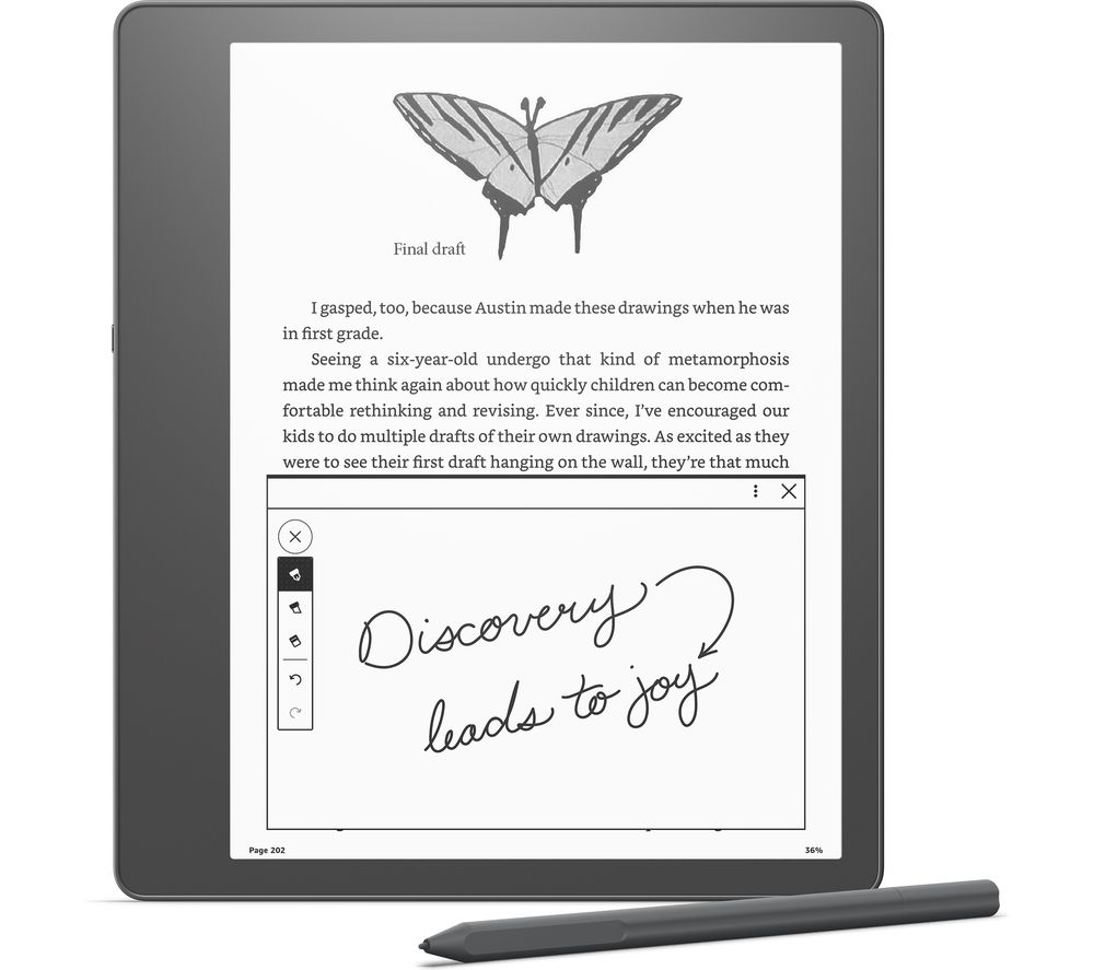 Kindle Scribe 10.2" eReader - Premium Pen, 16 GB, Tungsten Grey