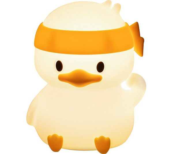 Groov E Cuties Elly Duck Kids Night Light Multicolour