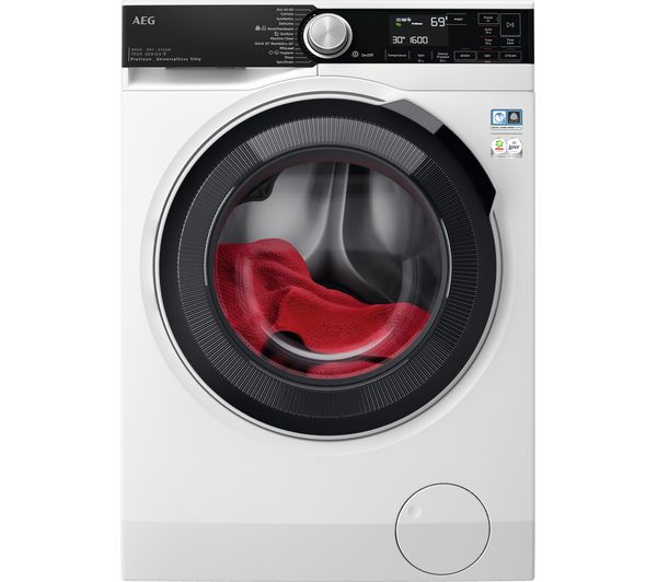 Image of AEG 7000 Series LWR7596O5U 9 kg Washer Dryer - White