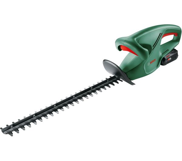 An image of BOSCH EasyHedgeCut 18V-44 Cordless Hedge Trimmer - Black & Green