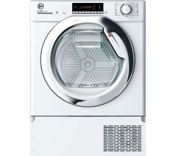 Hoover Batd H7a2tce 80 Integrated Wifi Enabled 7 Kg Heat Pump Tumble Dryer