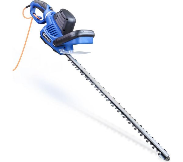 Hyundai Hyht680e Corded Hedge Trimmer Blue Black