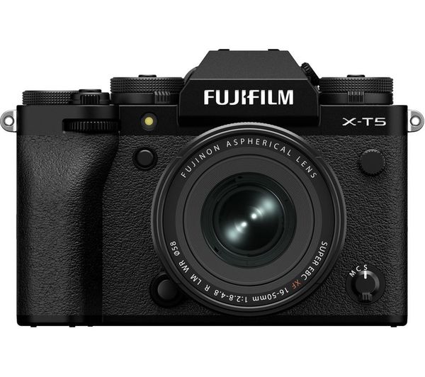 Fujifilm X T5 Mirrorless Camera With Fujinon Xf 16 50 Mm F 28 4 R Lm Wr Lens Black