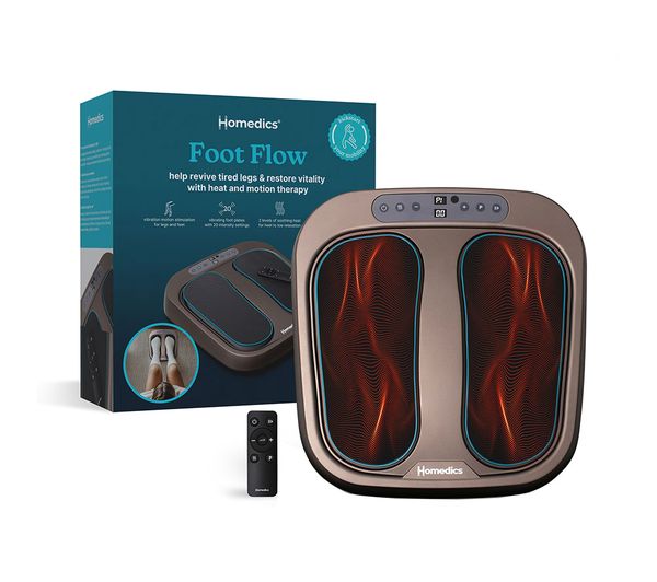 Homedics Psl 2000h Eb Foot Flow Vibrating Massager Graphite