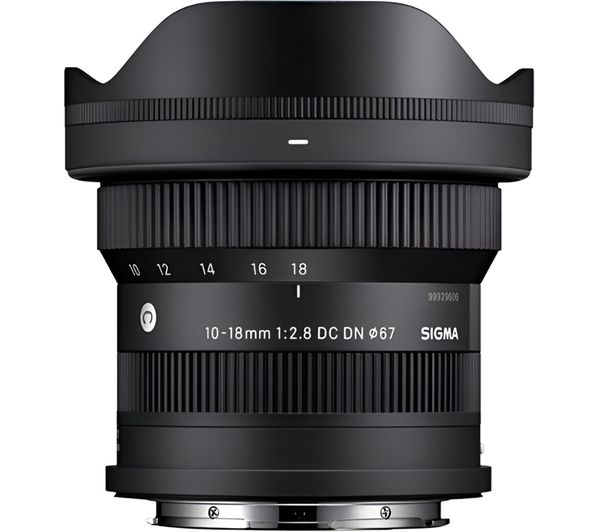 Sigma Contemporary 10 18 Mm F 28 Dc Dn Wide Angle Zoom Lens For Fujifilm