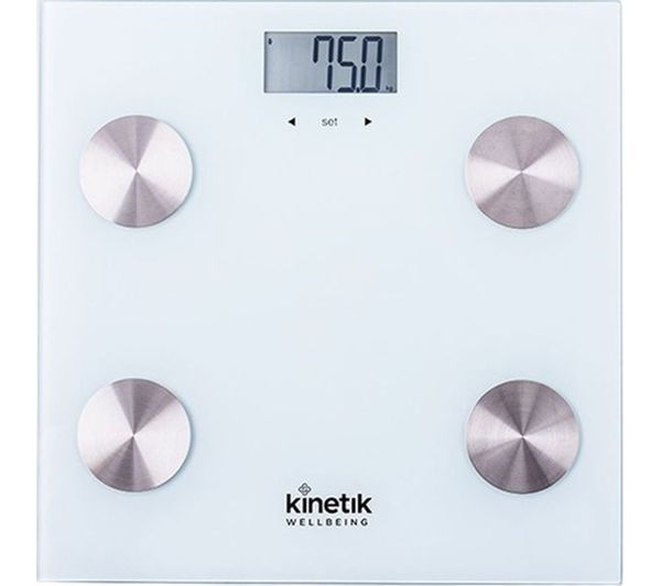 KINETIK KINBCA1 Body Analyser Bathroom Scale - White