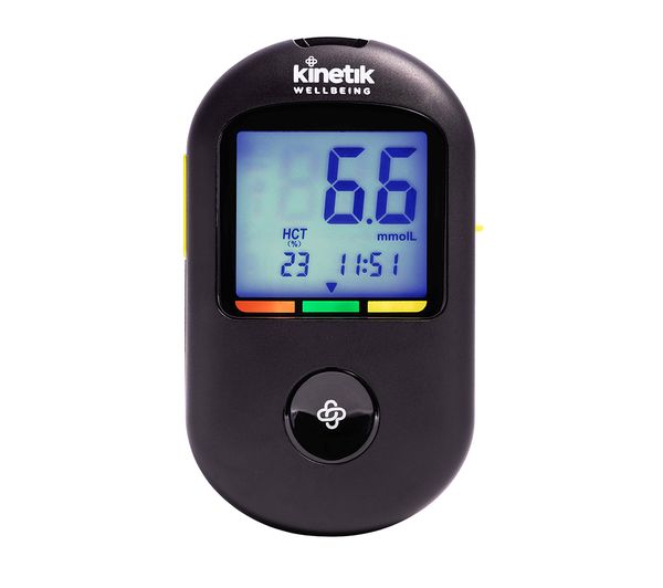 Kinetik Kinbg 710b Smart Blood Glucose Monitor Black