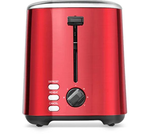 Morphy Richards Equip 222066 2 Slice Toaster Metallic Red