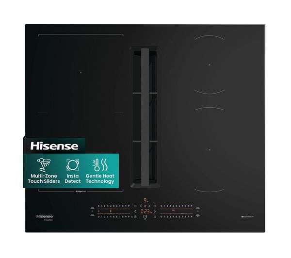 Hisense Hi6 Heh6432bscwf 60 Cm Vented Electric Induction Smart Hob Black Hisense Hi6 Heh6432bscwf 60 Cm Vented Electric Induction Smart Hob Black