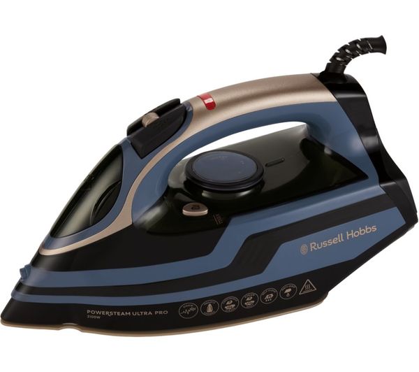 Russell Hobbs Powersteam Ultra Pro Steam Iron Midnight Blue Russell Hobbs Powersteam Ultra Pro Steam Iron Midnight Blue