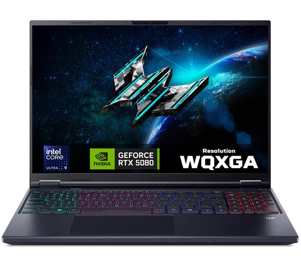 An image of ACER Predator Helios Neo 16 AI 16" Gaming Laptop - Intel® Core™ Ultra 9, RTX 5080, 1 TB SSD