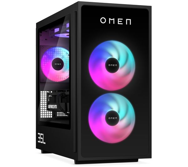 An image of HP OMEN 35L Gaming PC - Intel® Core™ i5, RTX 5060 Ti, 1 TB SSD