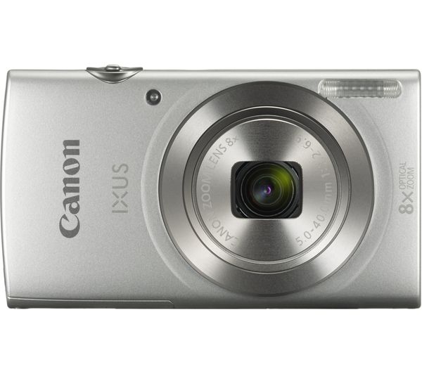 Canon IXUS 185 Compact Camera - Silver, Silver