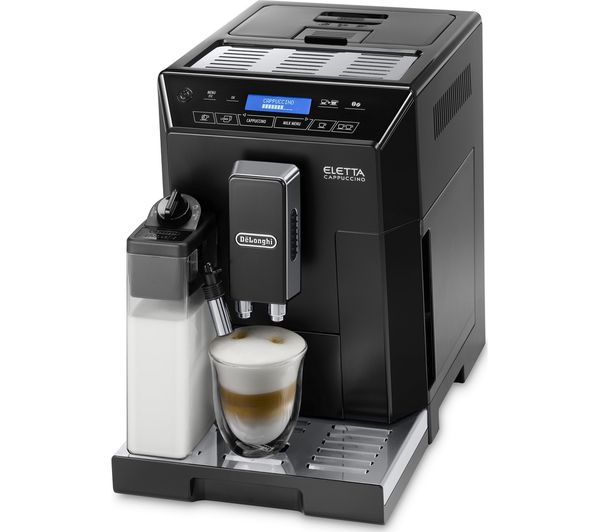 DELONGHI Eletta Cappuccino ECAM44.660.B Bean to Cup Coffee Machine - Black, Black