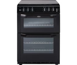 BELLING FSDF60 DOW 60 cm Dual Fuel Cooker - Black