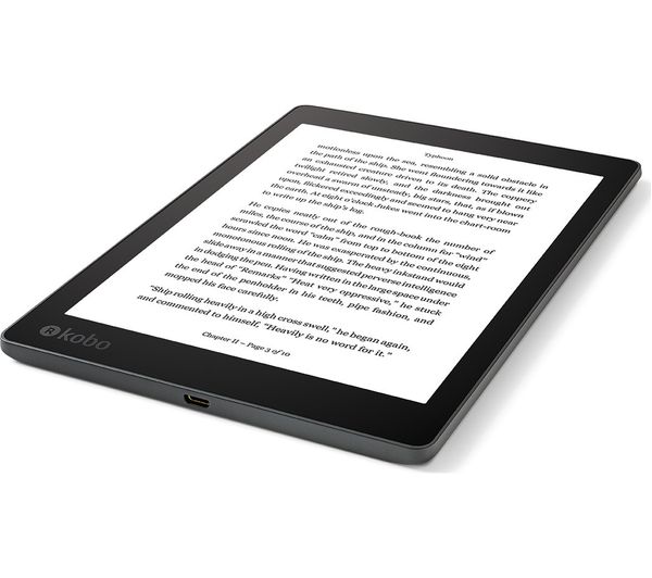 Buy KOBO Aura ONE 7.8" eReader 8 GB, Black Free Delivery Currys