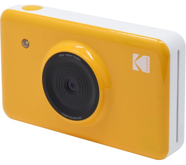 KODAK Mini Shot KODMSY Instant Camera - Yellow, Yellow