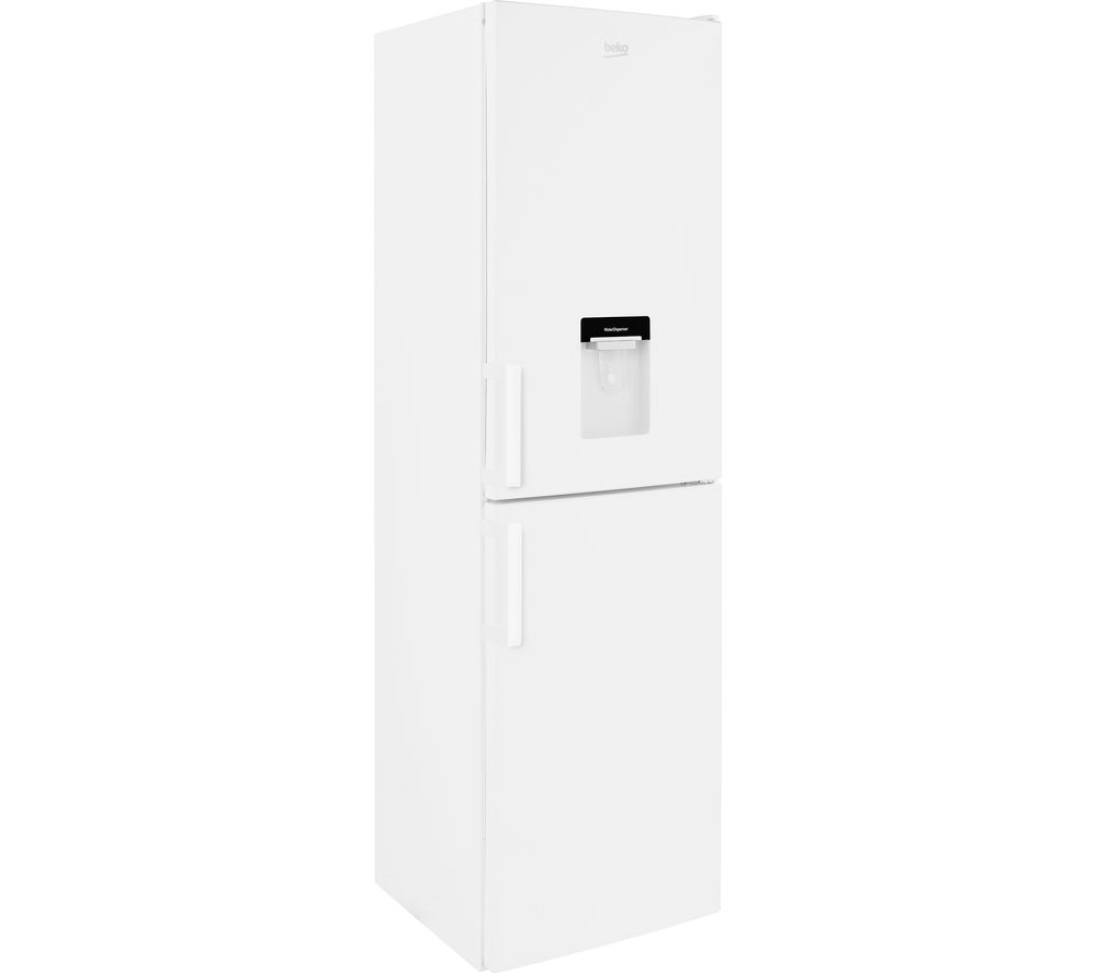 BEKO CXFP1582D1W 50/50 Fridge Freezer – White, White