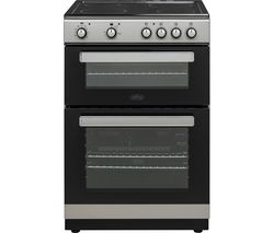 BELLING FSE608D 60 cm Electric Ceramic Cooker - Silver & Black