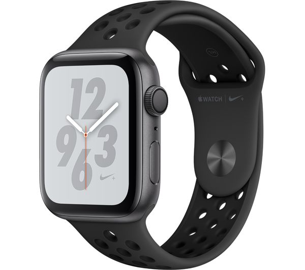 MU6L2B A APPLE Watch Series 4 Nike Space Grey Anthracite Sports Band 44 mm Currys Business