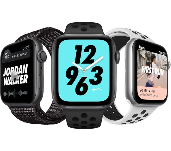 Apple watch series hot sale 4 nike plus black